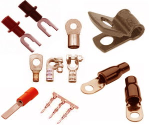 Copper Electrical Pressed Terminals