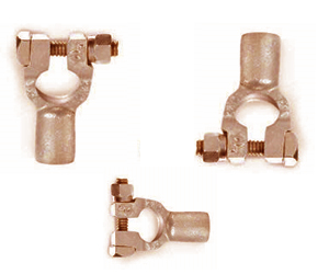 Straight Barrel Copper Battery Terminals